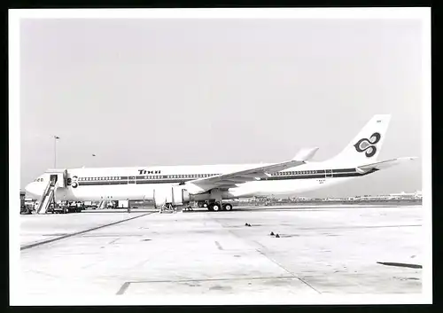 Fotografie Flugzeug Airbus A330, Passagierflugzeug der Thai Kennung F-WWKS