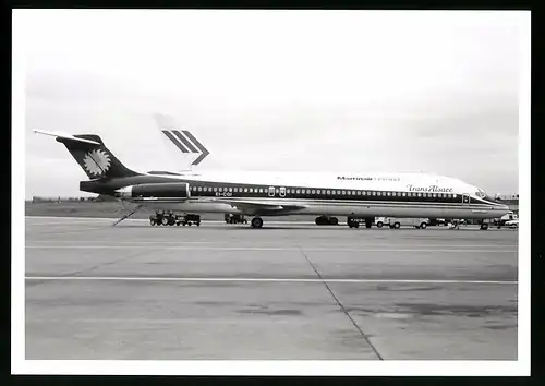 Fotografie Flugzeug McDonnell Douglas MD-83, Passagierflugzeug der Trans Alsace, Kennung EI-CGI