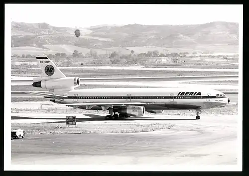 Fotografie Flugzeug Douglas DC-10, Passagierflugzeug der Iberia, Kennung EC-CBP