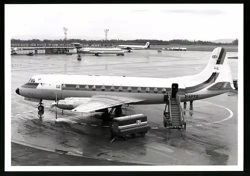 Fotografie Flugzeug Niederdecker, Passagierflugzeug Kennung G-APTD