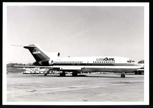 Fotografie Flugzeug Boeing 727, Passagierflugzeug der US Air, Kennung N7035U
