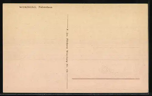 AK Würzburg, Falkenhaus