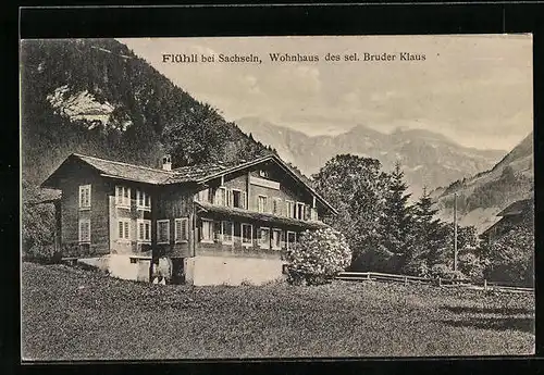 AK Flühli, Wohnhaus des sel. Bruder Klaus