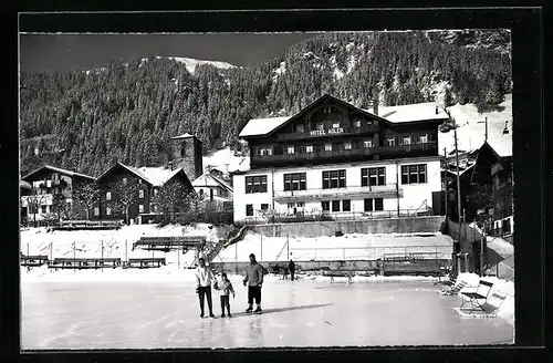 AK Adelboden, Hotel Adler, Schwandfeldspitz