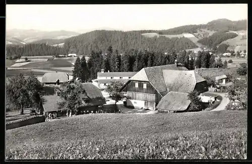 AK Hasli b. Signau, Ortsansicht, Fliegeraufnahme