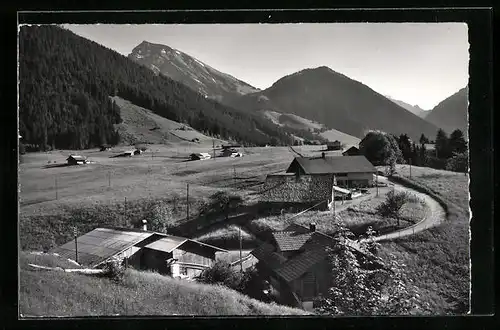 AK Entschwil, Ortsansicht mit Twirienhorn