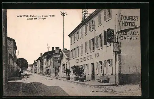 AK Noirétable, Tourist`Hotel et Rue des Granges