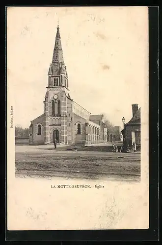 AK La Motte-Beuvron, L`Eglise