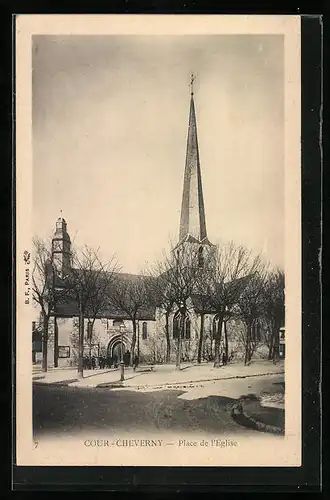 AK Cour-Cheverny, Place de l`Eglise