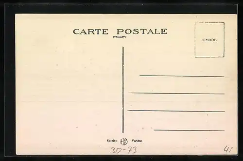 AK Verdun, Ossuaire provisoire de Champs de Bataille