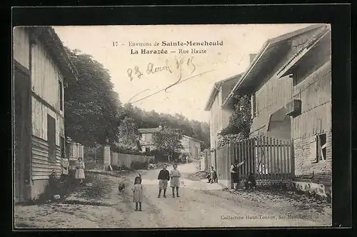 AK La Harazée, Rue Haute
