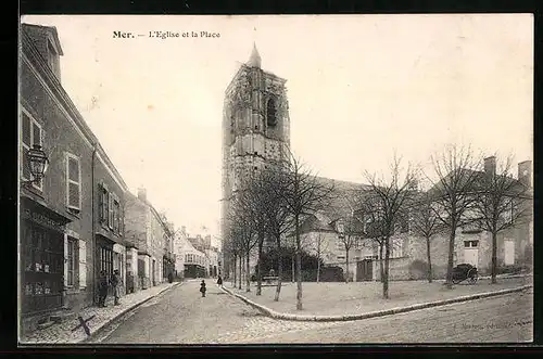 AK Mer, L`Eglise et la Place