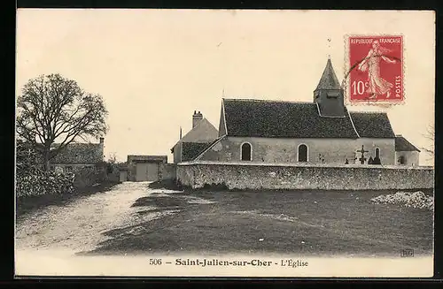 AK St-Julien-sur-Cher, L`Eglise
