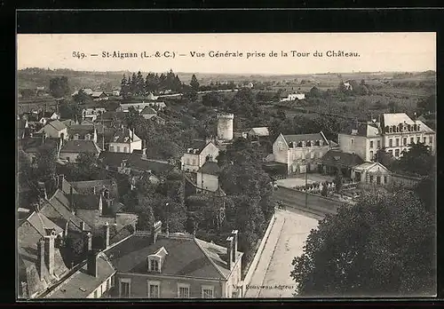 AK St-Aignan, Vue générale prise de la Tour du Chateau