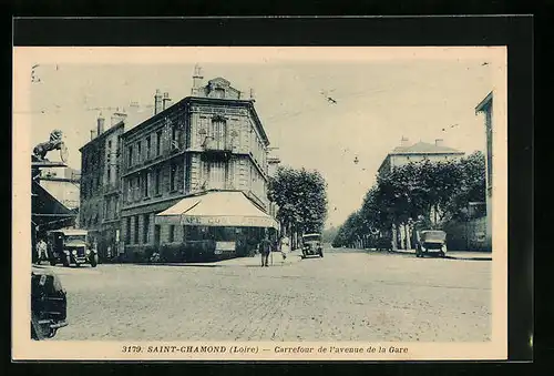 AK Saint-Chamond, Carrefour de l`avenue de la Gare