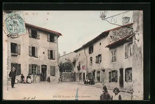 AK Régny, Vieux Quartier