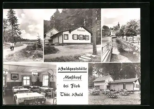 AK Floh /Thür. Wald, Waldgaststätte Masskopf