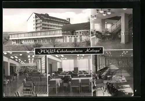 AK Schnett /Thür., FDGB-Erholungsheim Kaluga