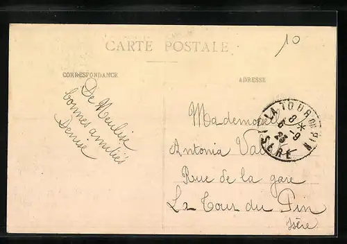 AK Neulise, Vue générale du Bourg Neuf