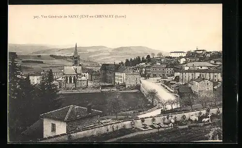 AK Saint-Just-en-Chevalet, Vue générale