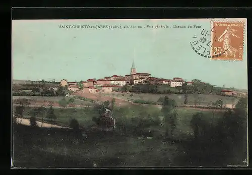 AK Saint-Christo-en-Jarez, Vue générale