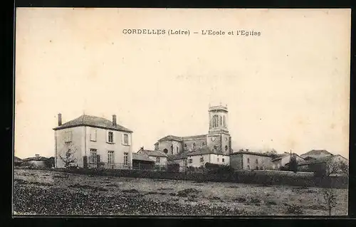 AK Cordelles, L`Ecole et l`Eglise