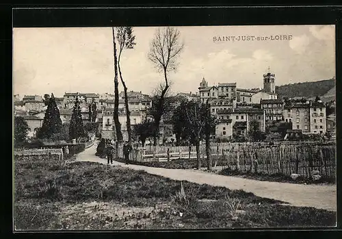AK Saint-Just-sur-Loire, Ortsansicht