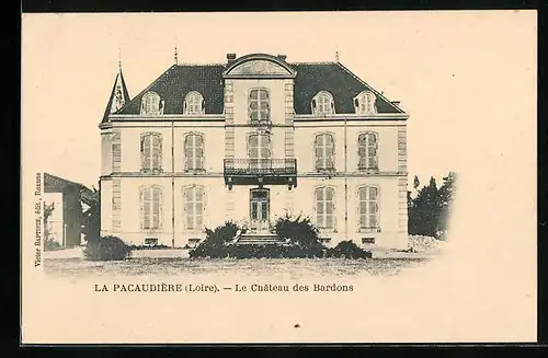 AK La Pacaudière, Le Chateau des Bardons