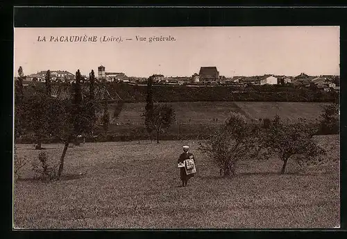 AK La Pacaudière, Vue generale