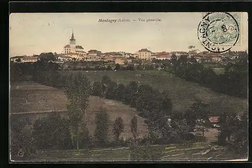 AK Montagny, Vue générale