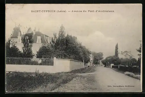 AK Saint-Cyprien, Avenue du Pont d`Andrézieux