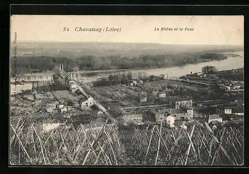 AK Chavanay, Le Rhône et le Pont