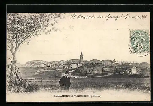 AK Saint-Maurice-en-Gourgois, Panorama