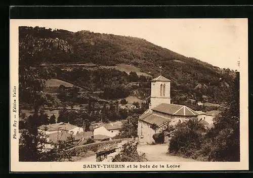 AK Saint-Thurin, Saint-Thurin, et le bois de la Loire