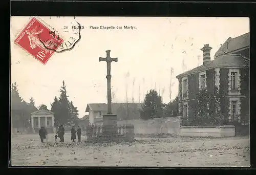 AK Feurs, Place Chapelle des Martyrs