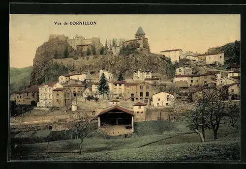 AK Cornillon, Vue de Cornillon