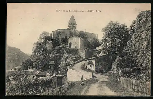 AK Cornillon, Vue de Cornillon