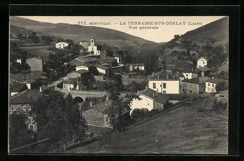 AK La Terrasse sur Dorlay, Vue generale