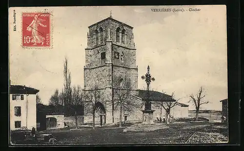 AK Verrières, Clocher