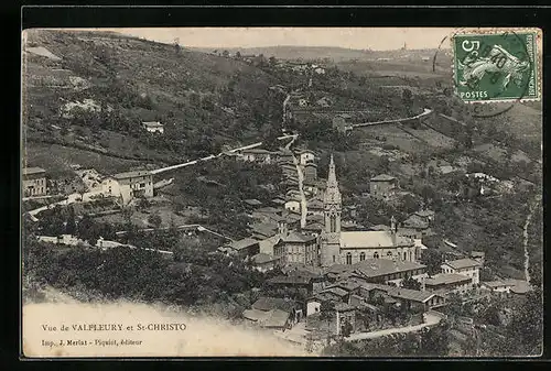 AK Valfleury, Vue de Valfleury et St-Christo