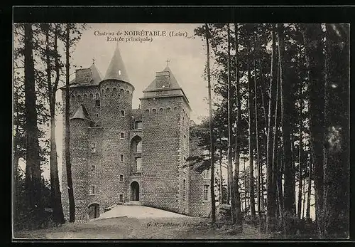 AK Noirétable, Le Chateau, Entree principale