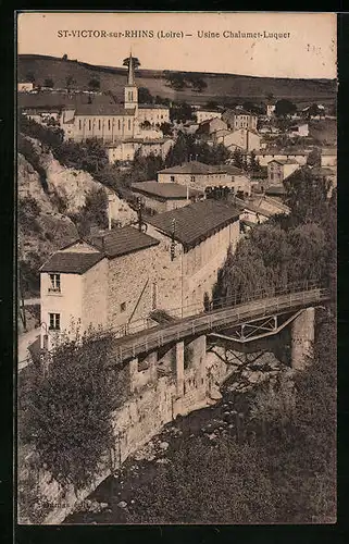 AK St-Victor-sur-Rhins, Usine Chalumet-Luquer