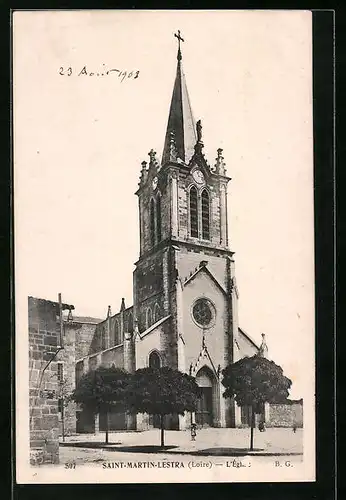 AK Saint-Martin-Lestra, L`Église