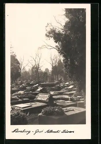 AK Nürnberg, Grab Albrecht Dürers