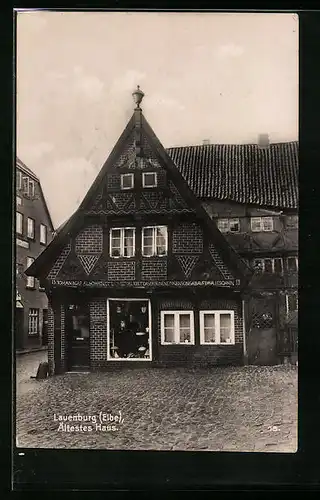 AK Lauenburg /Elbe, Ältestes Haus