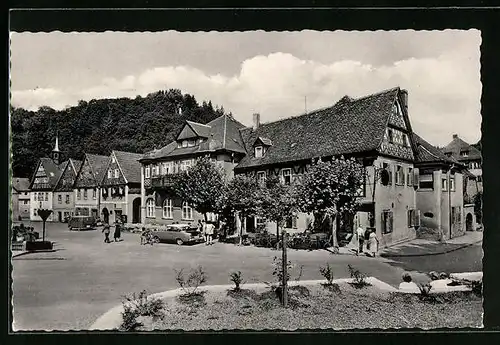 AK Wirsberg /Ofr., Partie am Markt