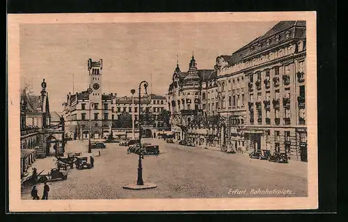 AK Erfurt, Bahnhofsplatz