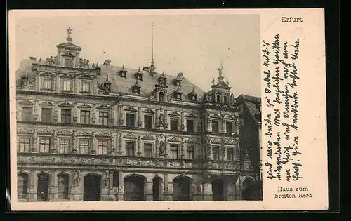 AK Erfurt, Haus zum breiten Herd