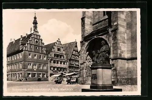 AK Dinkelsbühl, Marktplatz