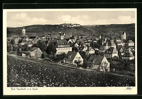 AK Bad Neustadt /Saale, Blick auf Stadt